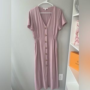 Button down dress